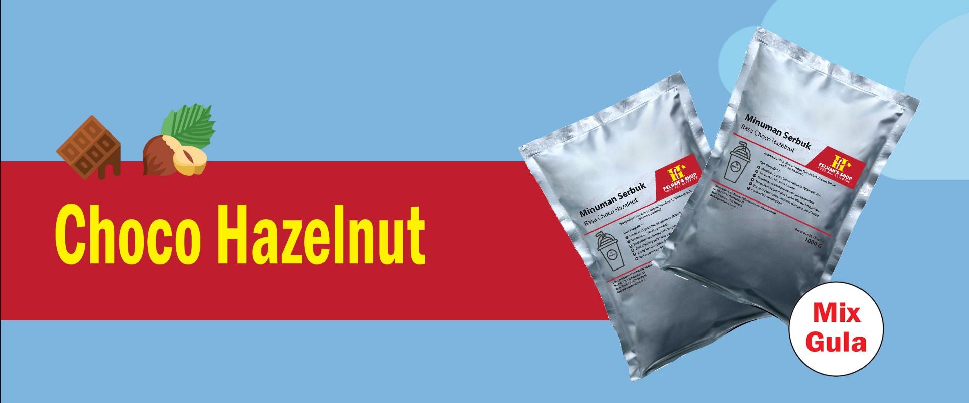 Slideshow Choco Hazelnut Mix Gula